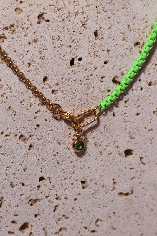 GoodLoverz Trendy Green Kette