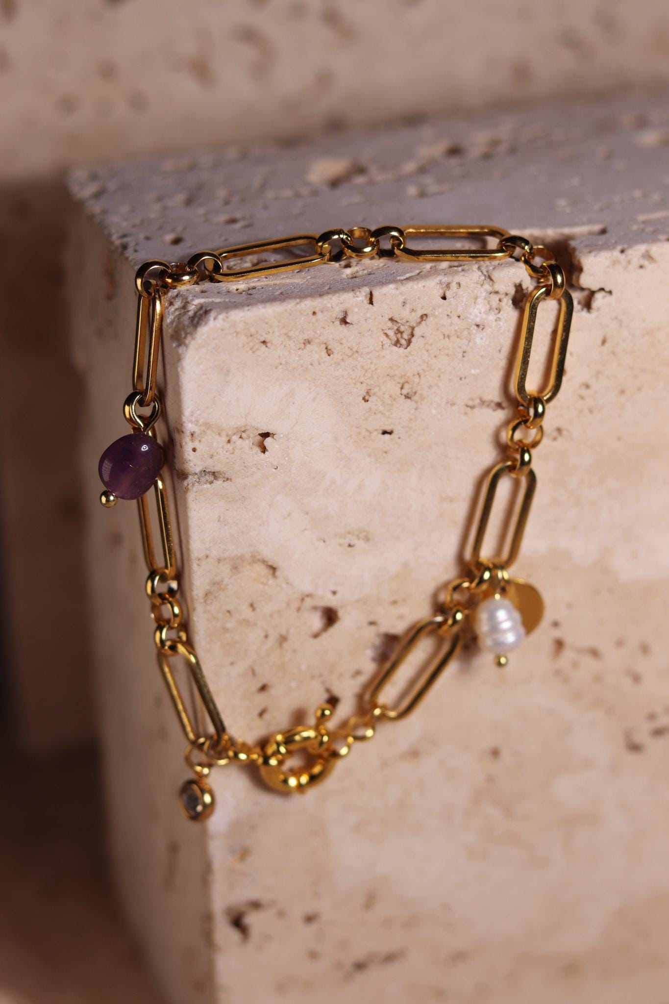 GoodLoverz Golden Nature Mix Armband