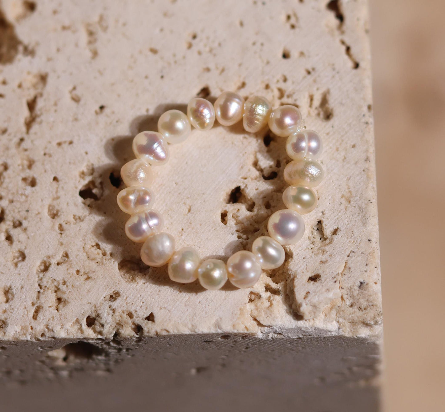 GoodLoverz Süßwasserperlen Ring