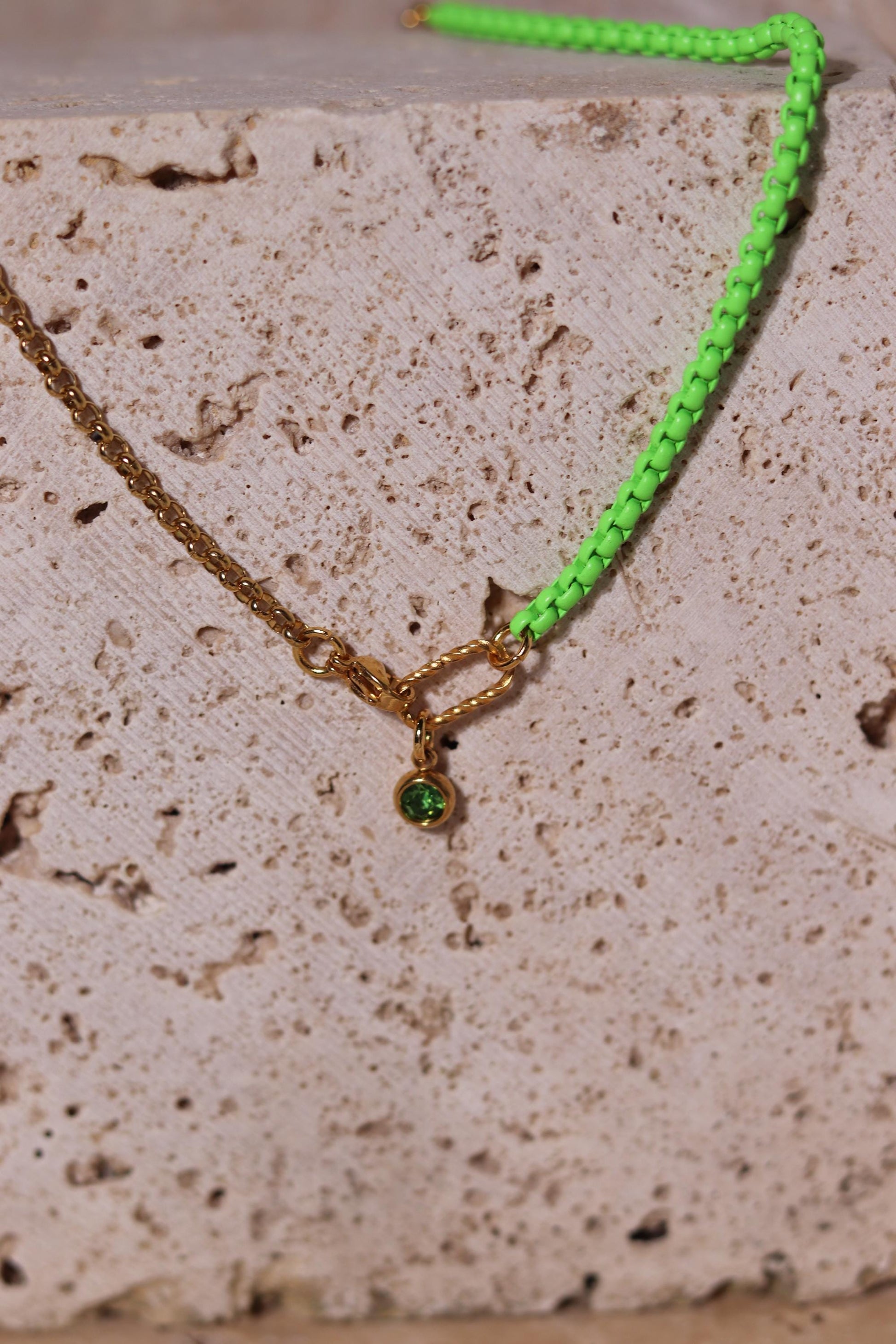 GoodLoverz Trendy Green Kette