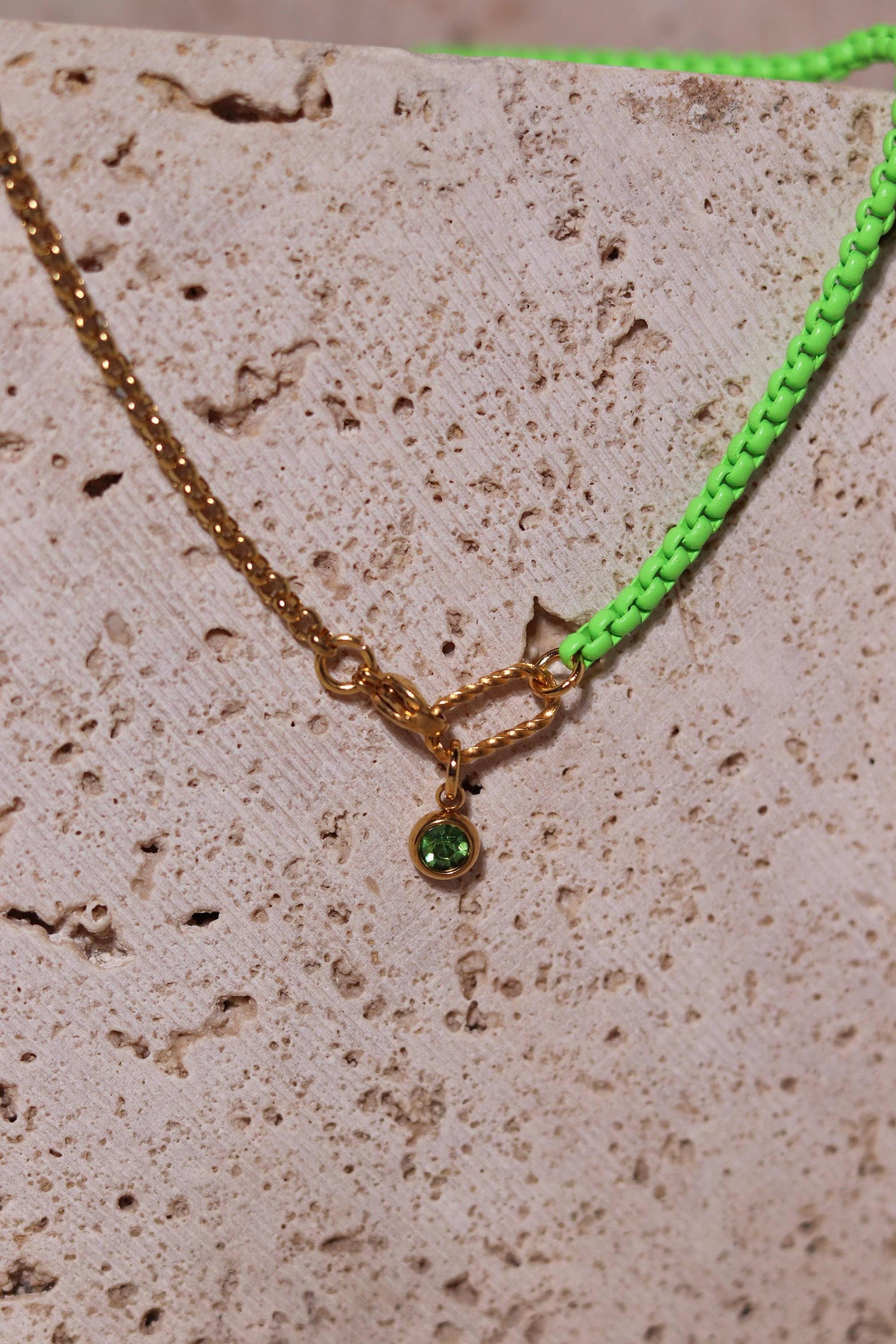 GoodLoverz Trendy Green Kette