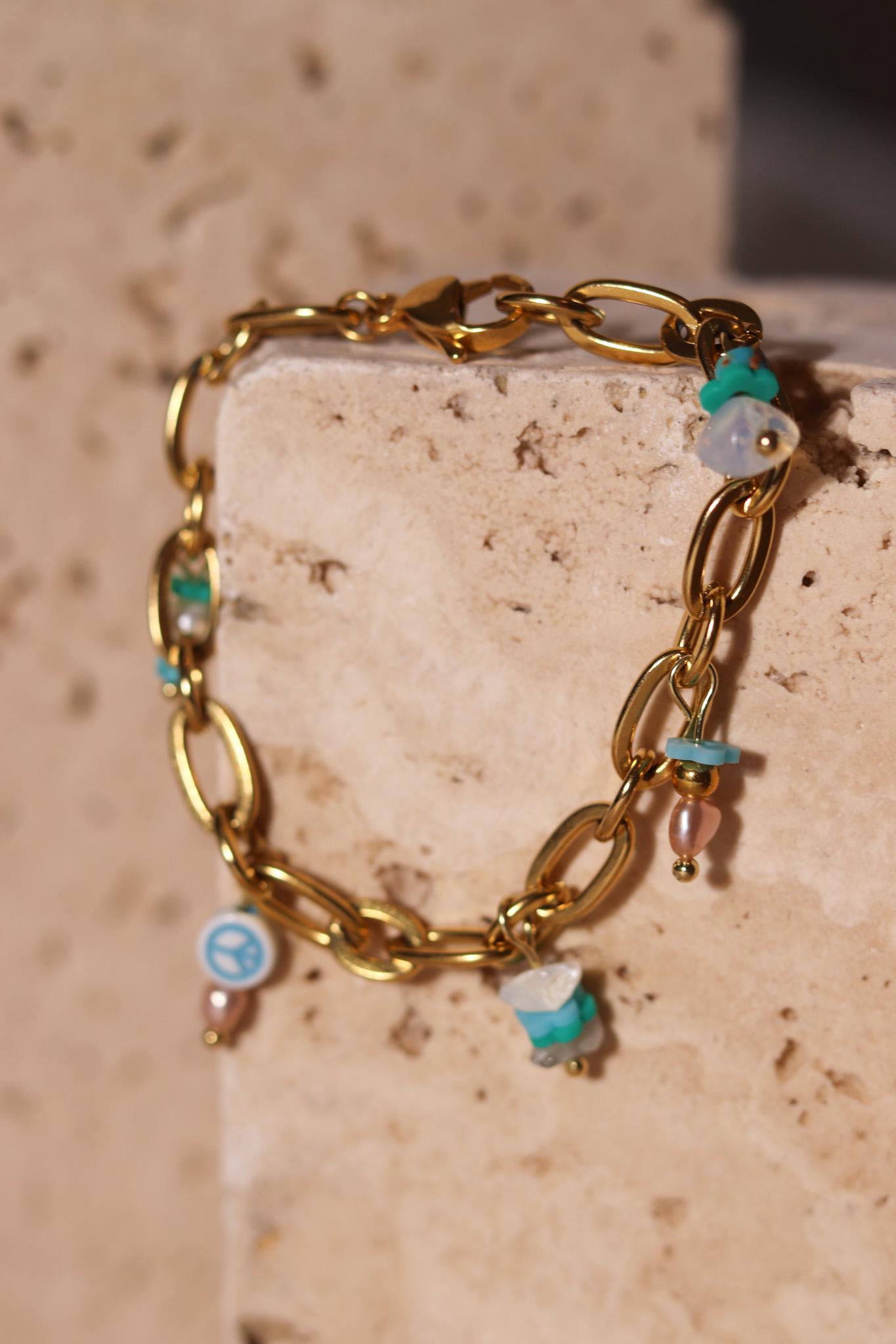 GoodLoverz GenFuture Charm Peace Armband