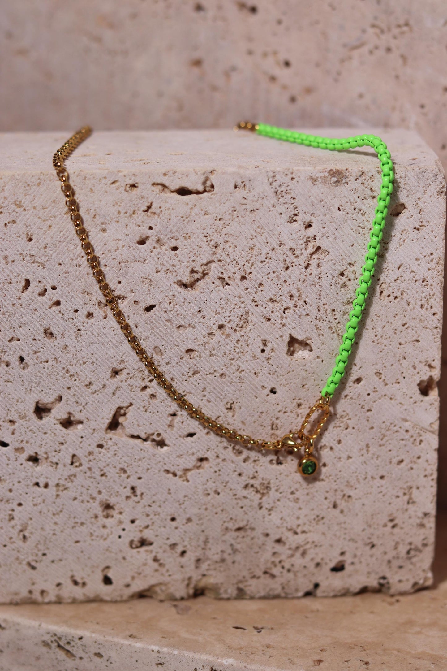 GoodLoverz Trendy Green Kette