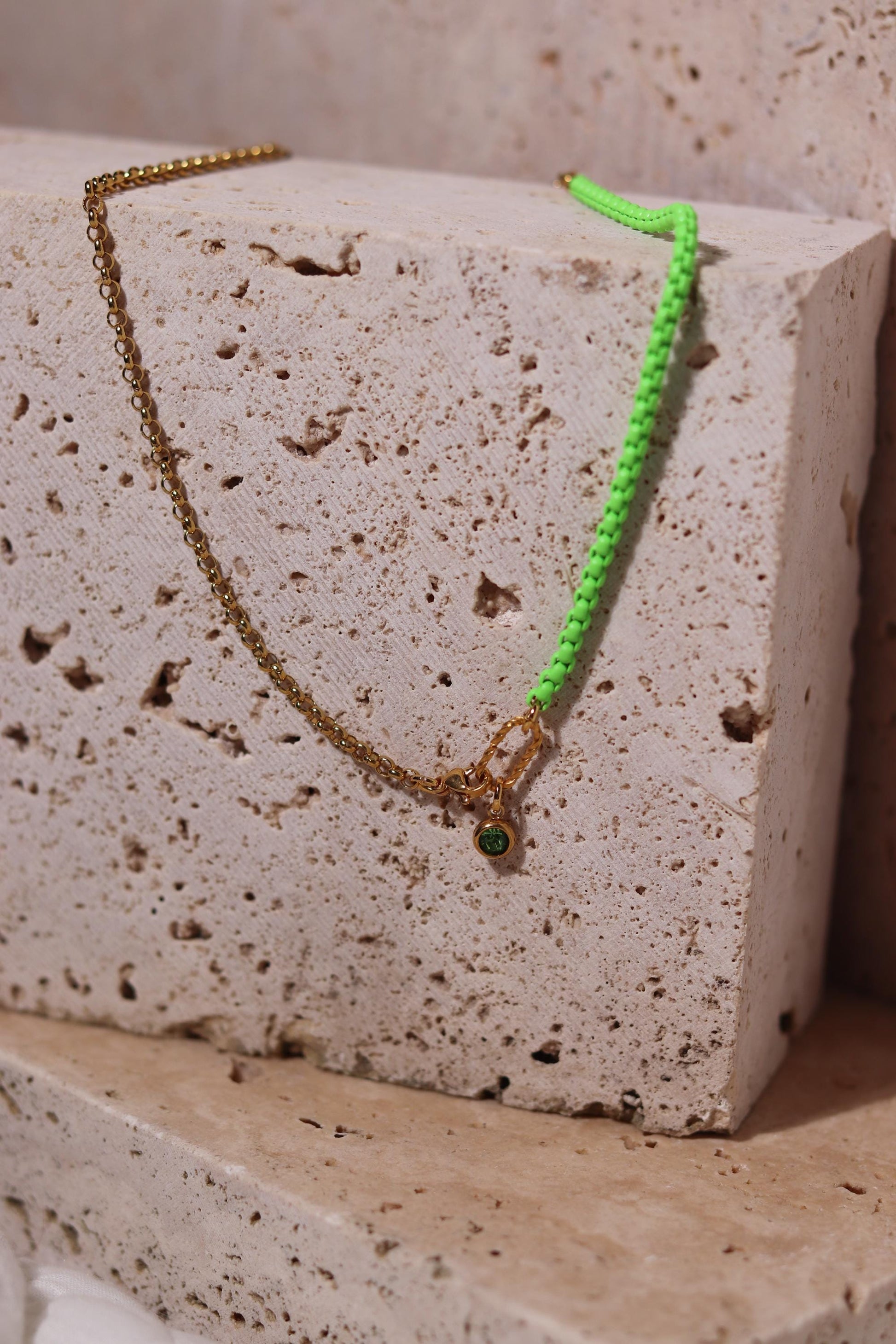 GoodLoverz Trendy Green Kette