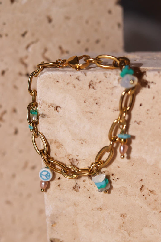 GoodLoverz GenFuture Charm Peace Armband