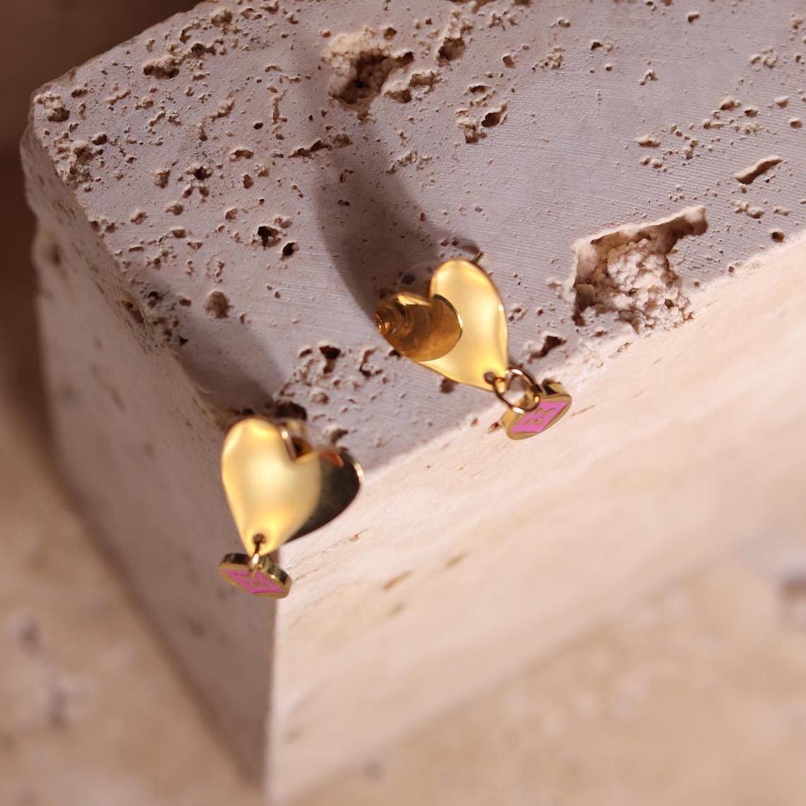 GoodLoverz Herzen Ohrstecker