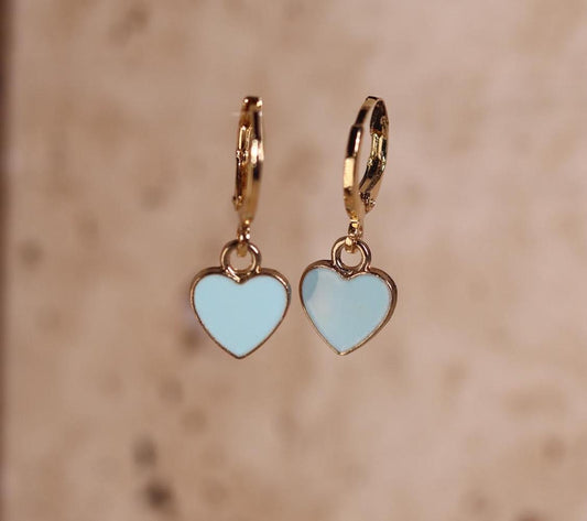 GoodLoverz Babyblue Hearts Ohrringe