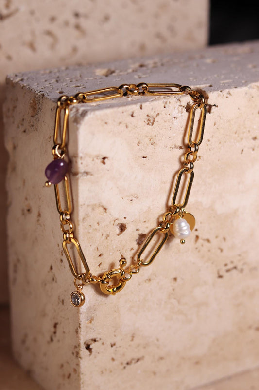 GoodLoverz Golden Nature Mix Armband