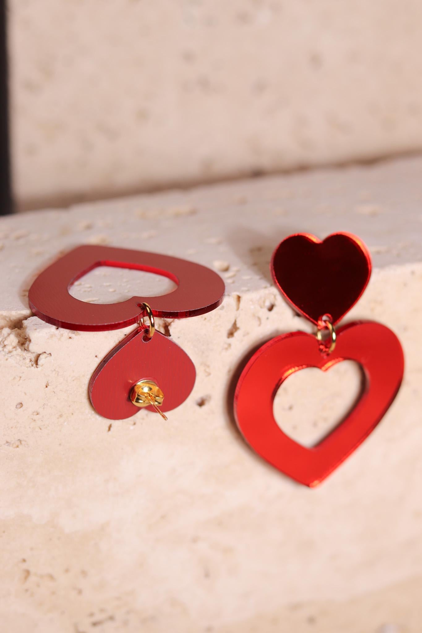 GoodLoverz Big Heart Lover Ohrstecker