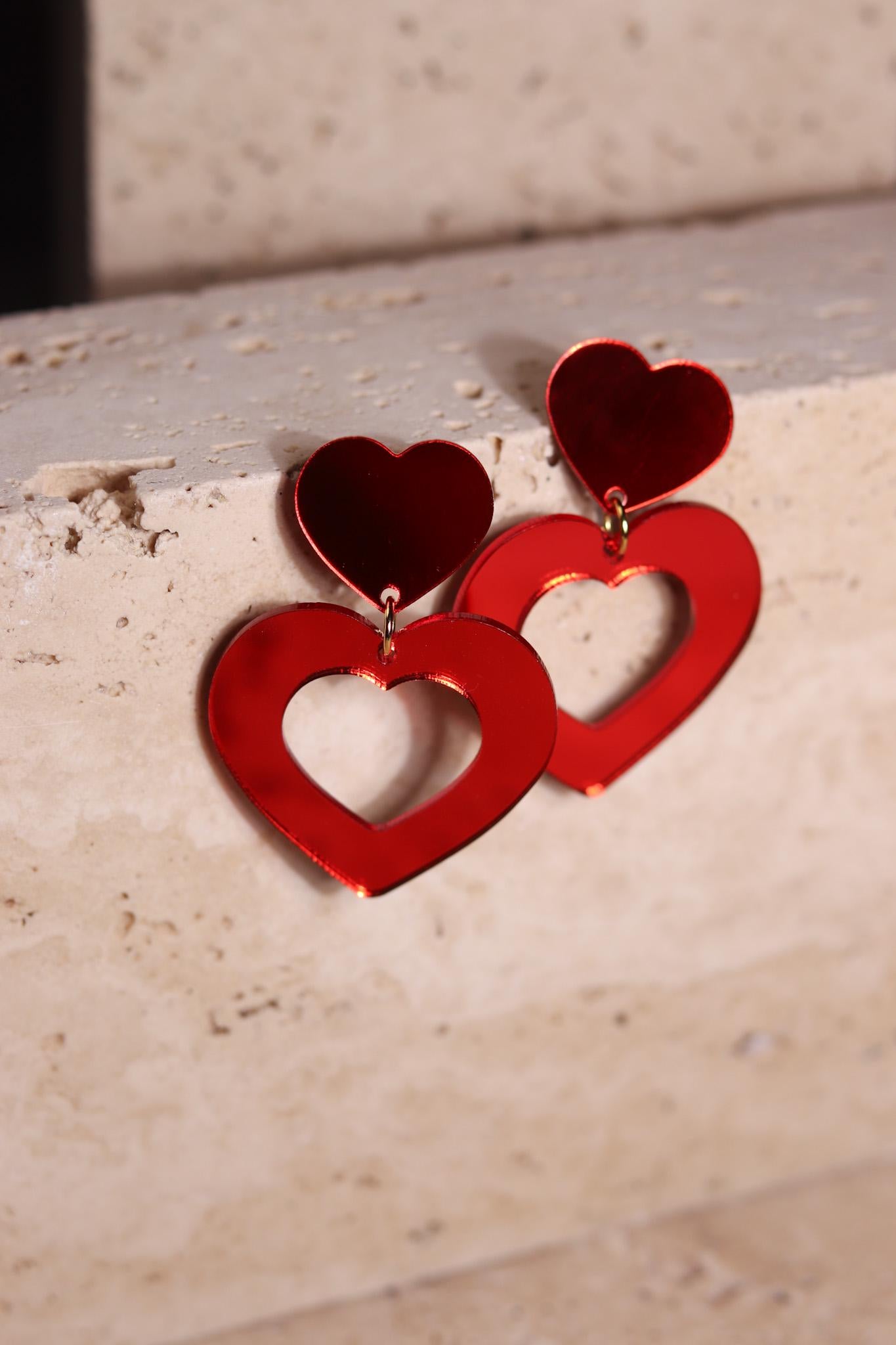 GoodLoverz Big Heart Lover Ohrstecker