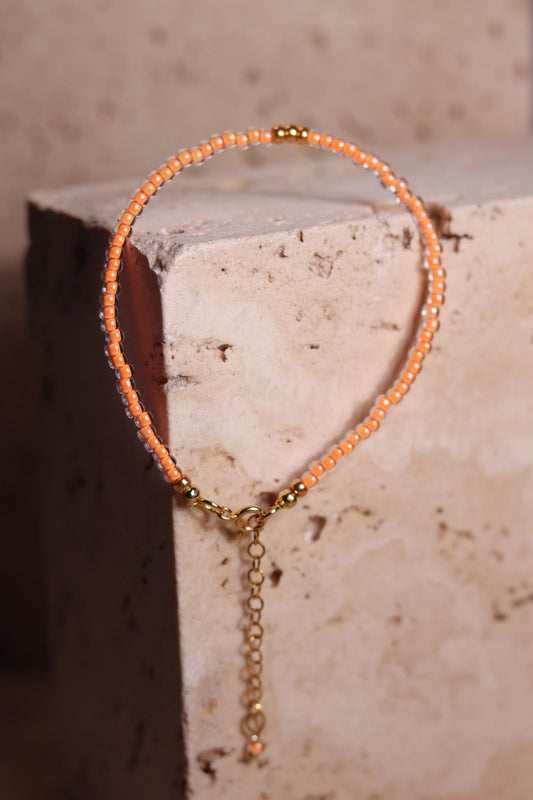 GoodLoverz Perlenarmband Peach Pop