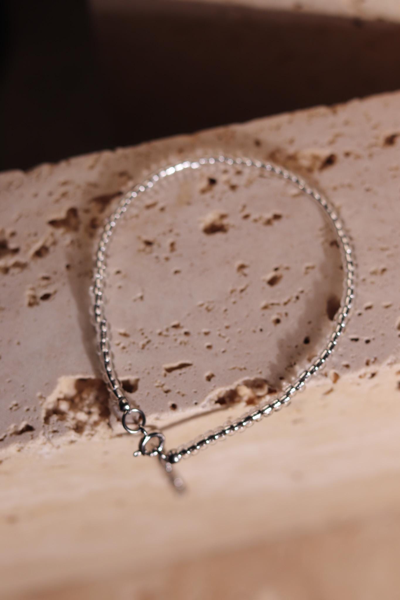 GoodLoverz Perlenarmband Silver Shining