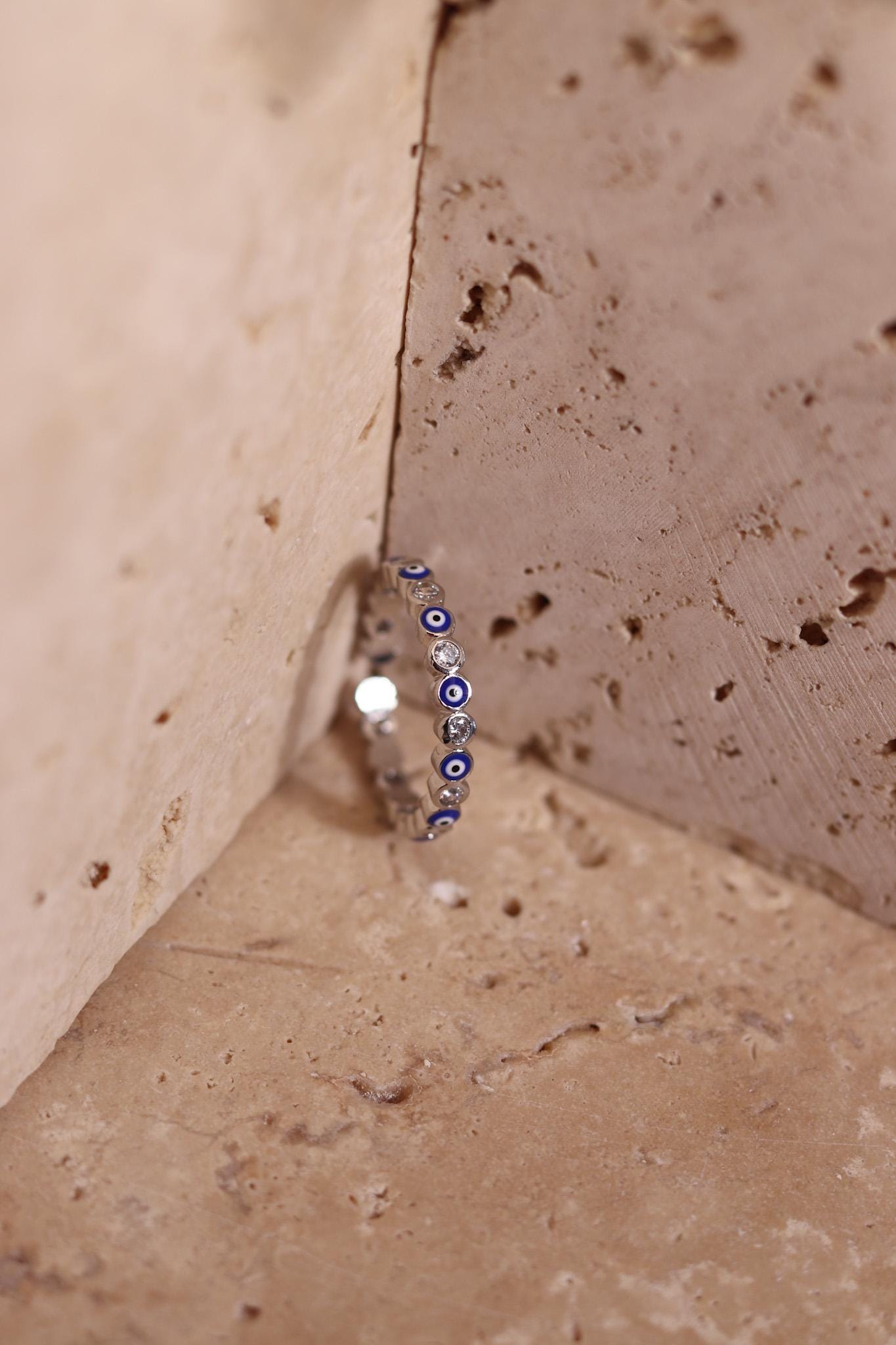 GoodLoverz Positive Eye Ring Klassisch Silber