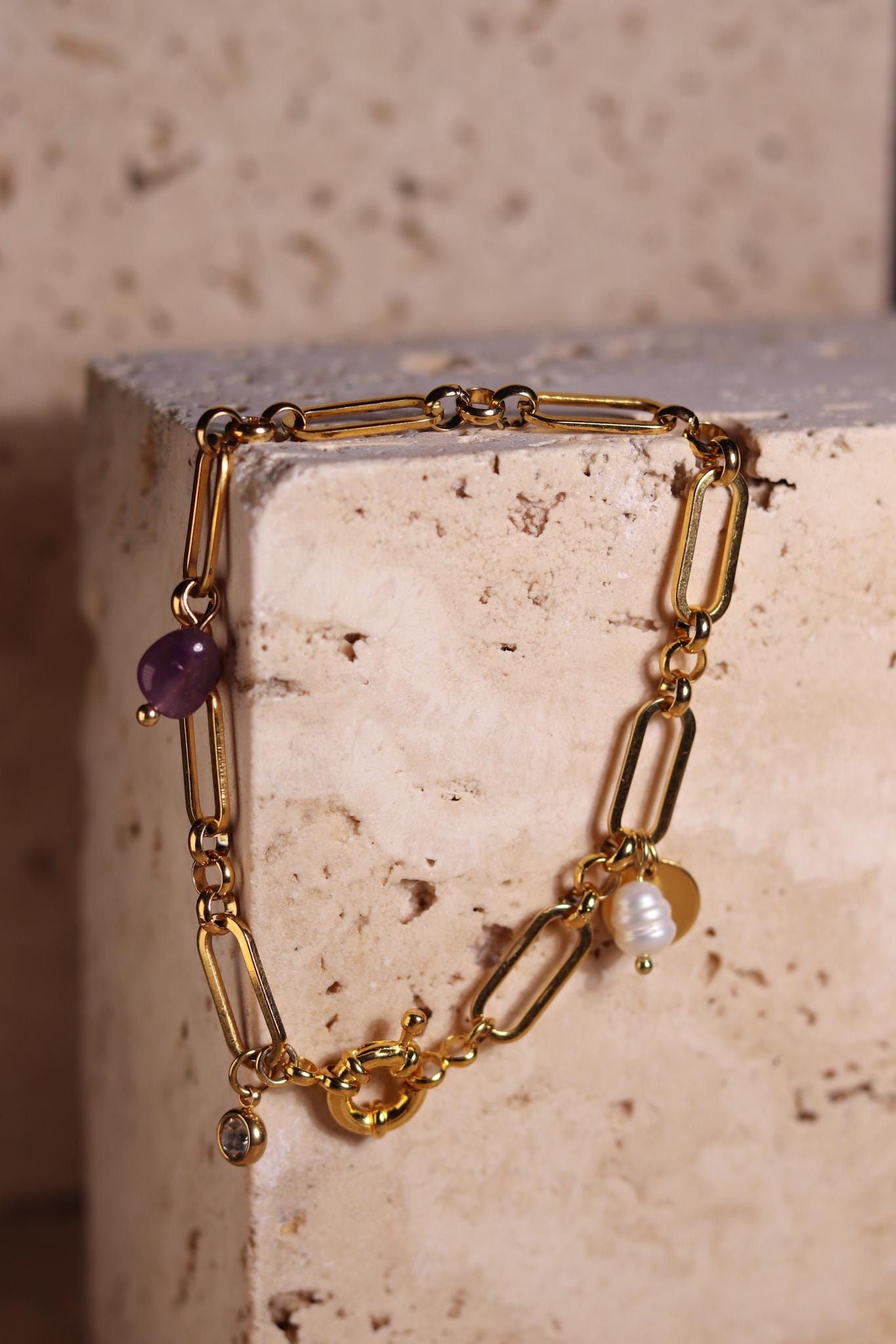 GoodLoverz Golden Nature Mix Armband