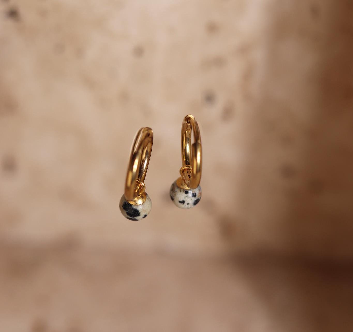 GoodLoverz Nature Collection Creolen Dalmatiner Jaspis