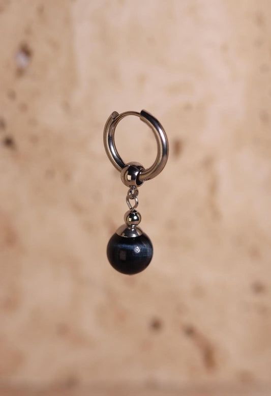 GoodLoverz Men Collection Creole mit Blauem Tigerauge Anhänger