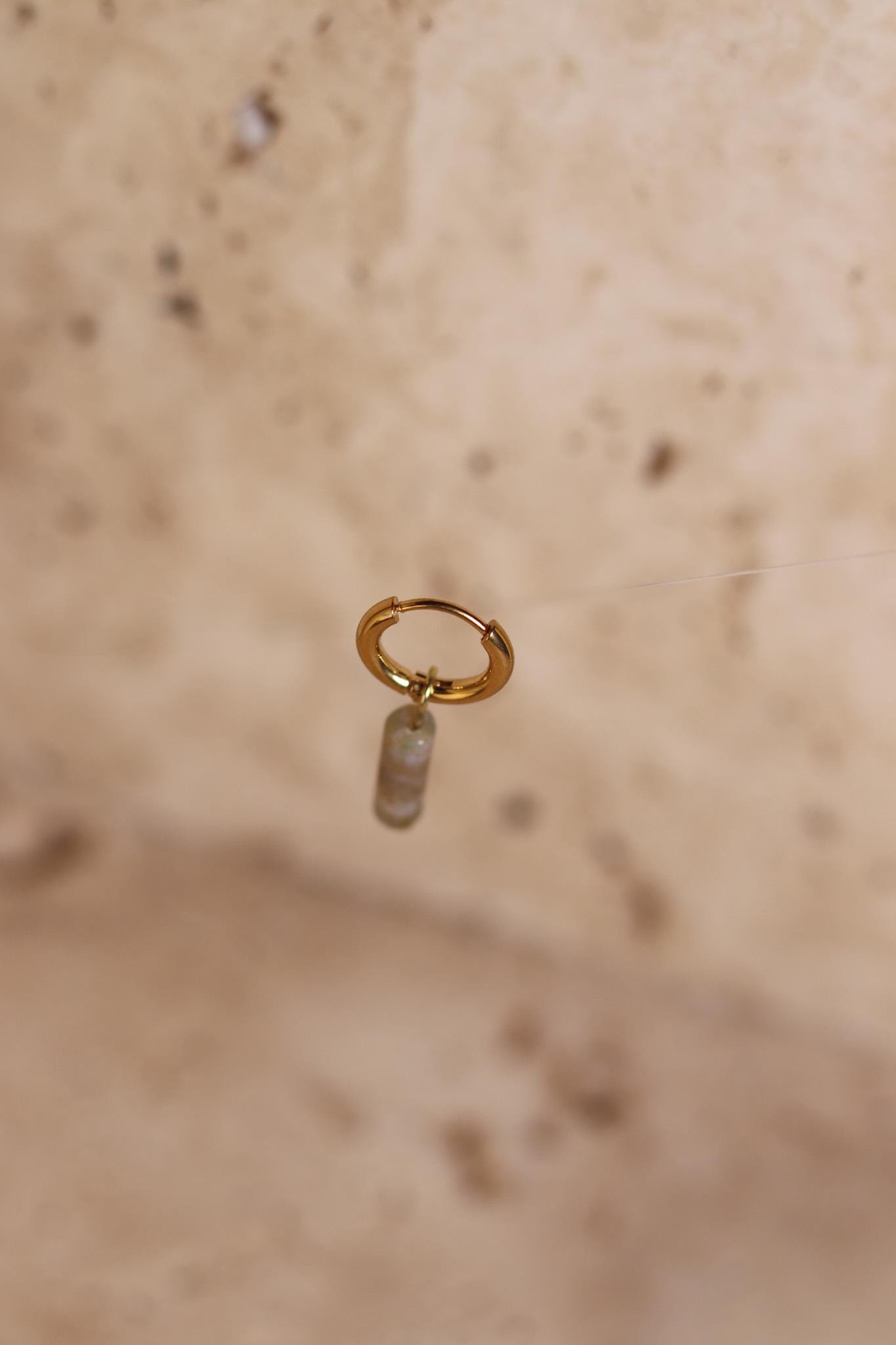 GoodLoverz Men Collection Creole mit Achat Anhänger