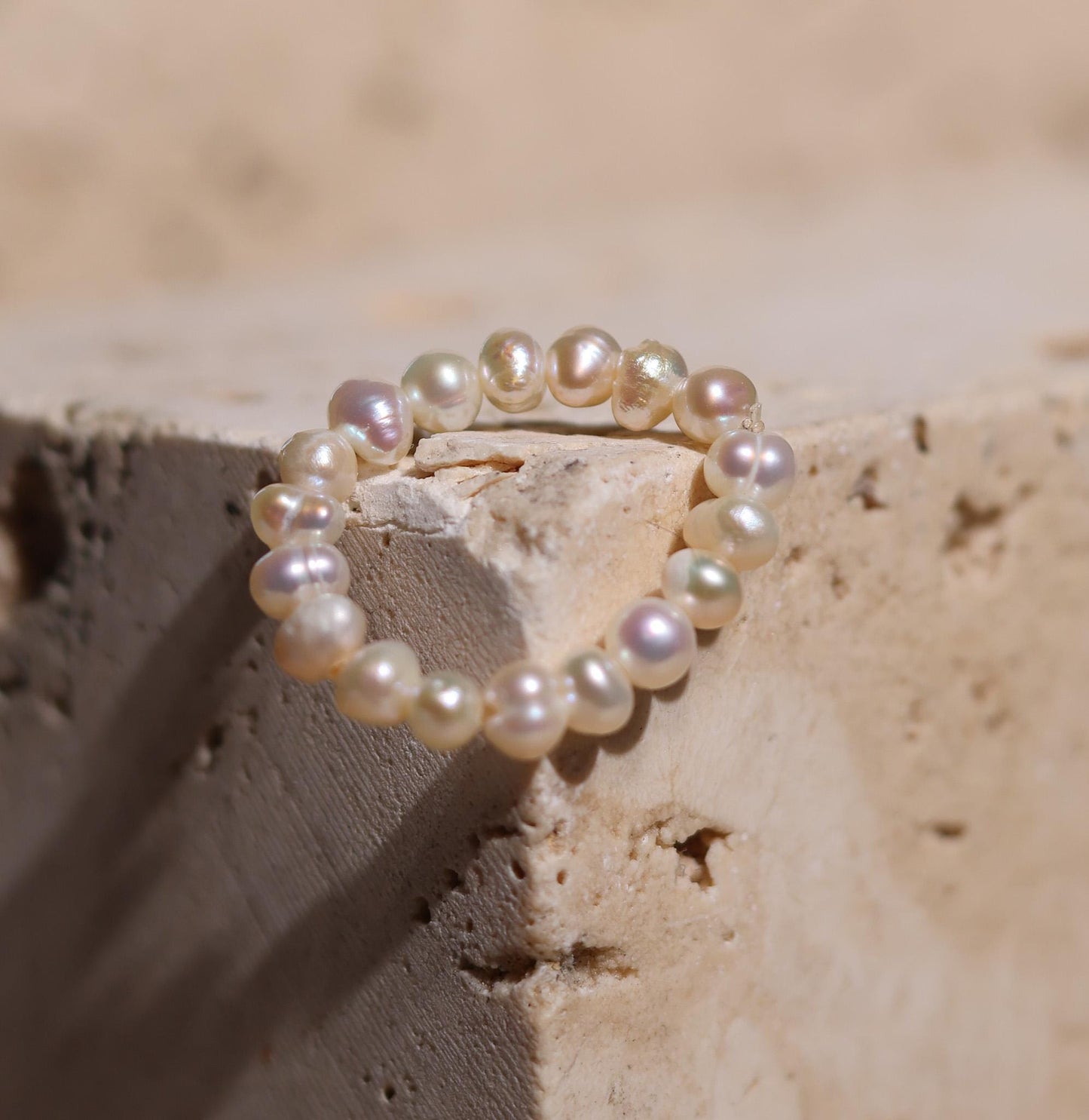 GoodLoverz Süßwasserperlen Ring