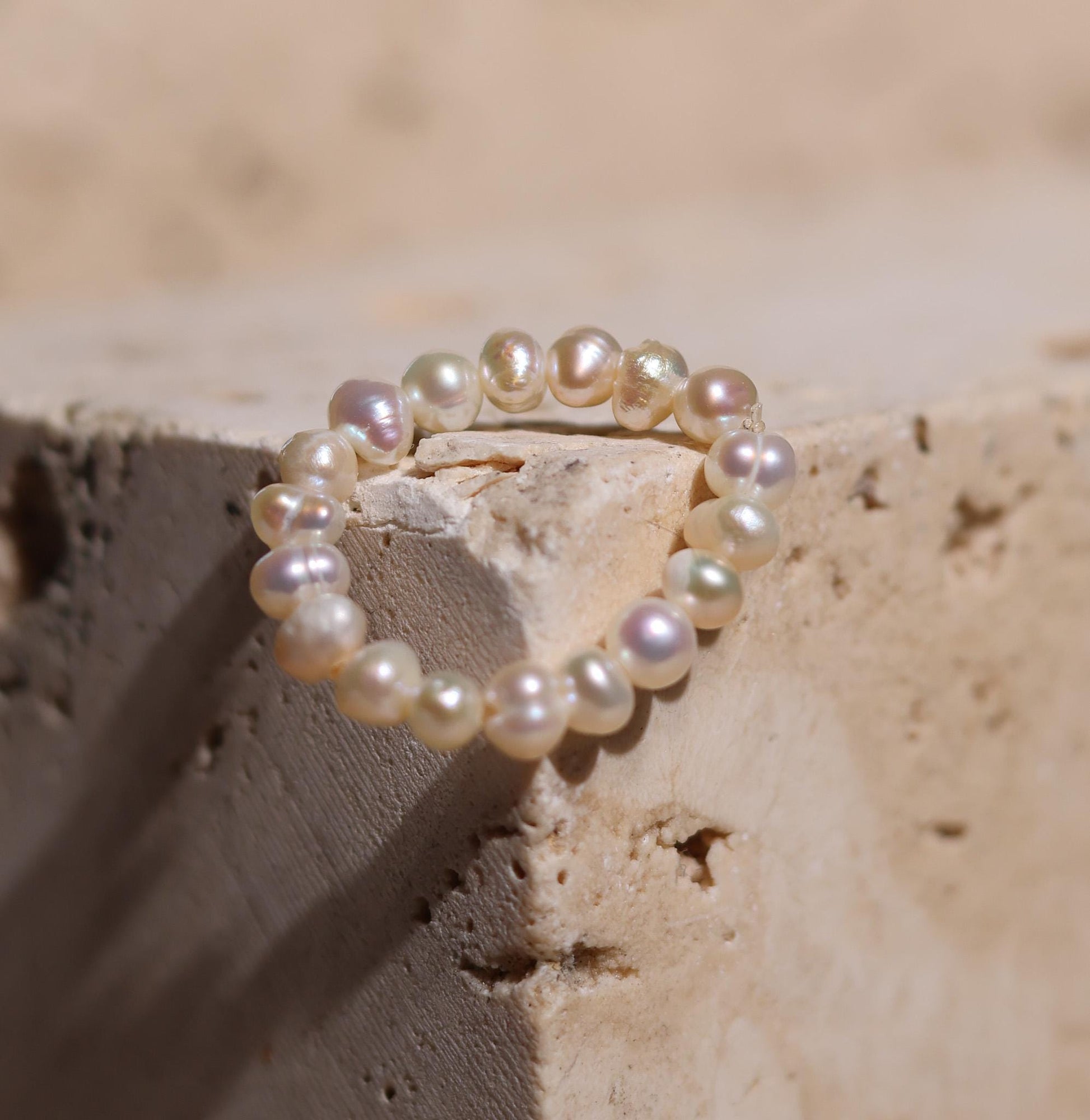 GoodLoverz Süßwasserperlen Ring