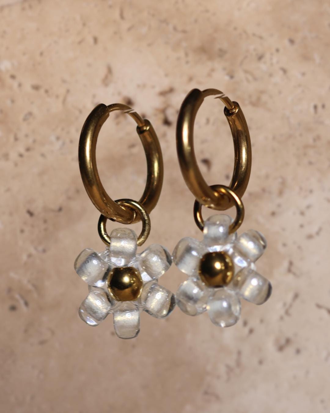 GoodLoverz Garden Collection Gänseblümchen Creolen