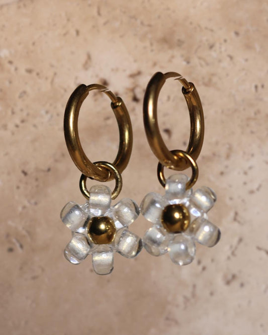 GoodLoverz Garden Collection Gänseblümchen Creolen