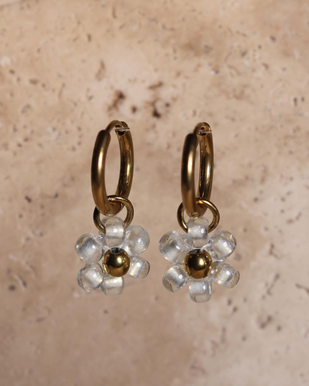 GoodLoverz Garden Collection Gänseblümchen Creolen